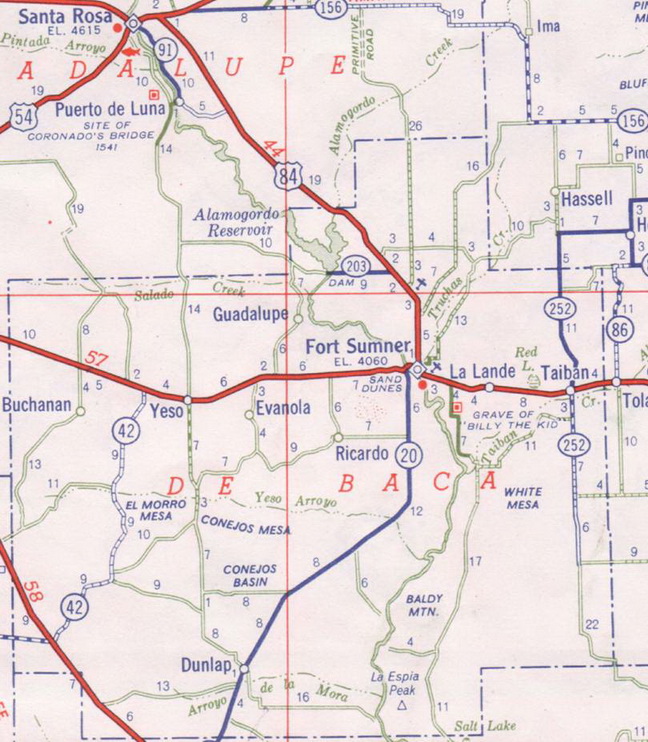 County Road Map